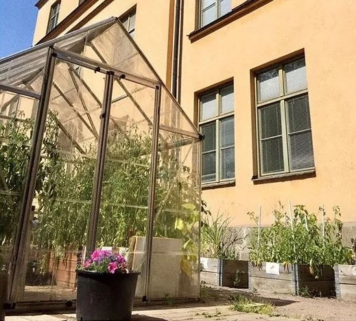 Växthus.
