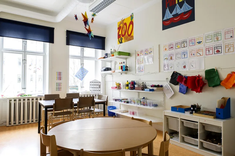 Kreativ miljö på förskolan