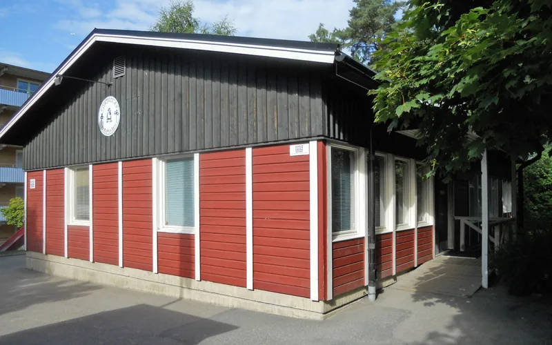 Illustration - barn påväg till förskola