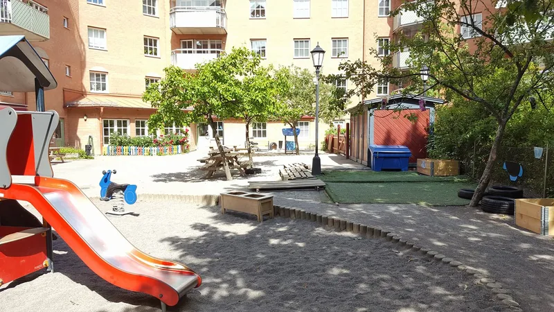 Förskolans gård