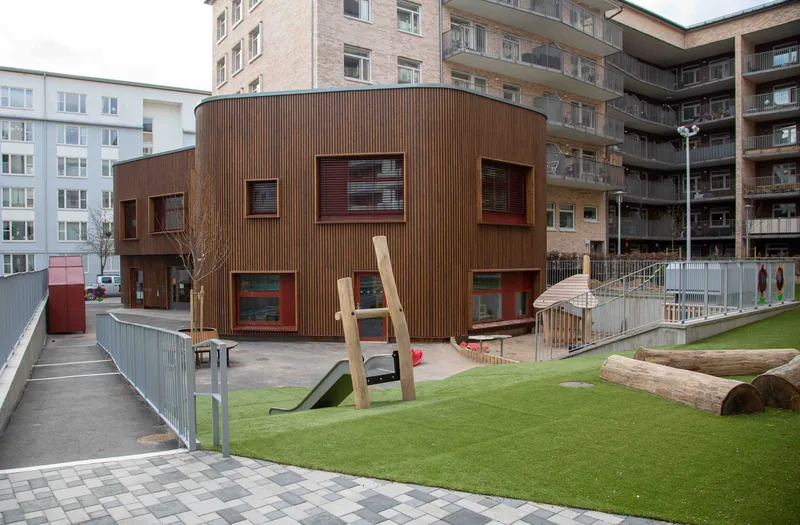 Förskolan Vågdalen, fotograf Jonna Nordheim, ÅWL Arkitekter.